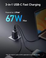 شارژر دیواری انکر 2674 توان 67 وات - تصویر 5