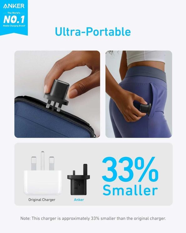 شارژر Anker A2656 USB-C توان 25W - تصویر 4